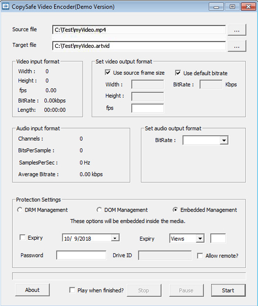 Copy Protect Video Module for Drupal