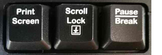 PrintScreen keyboard button