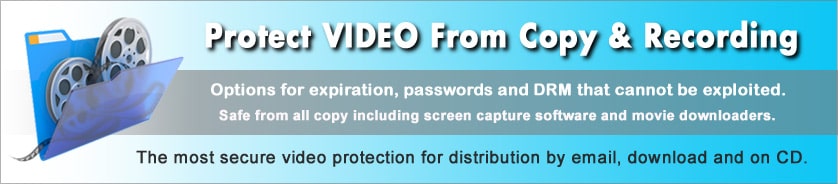 Copy protect video