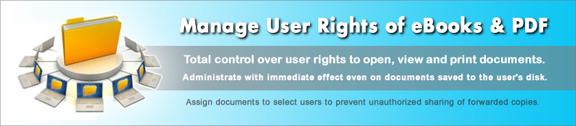Digital Rights Management (DRM) for PDF and Ebooks