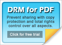 14-day free trial for DRM of PDF
