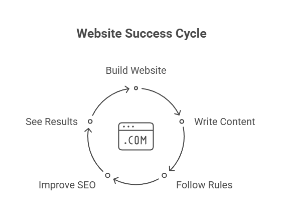 Website success cycle